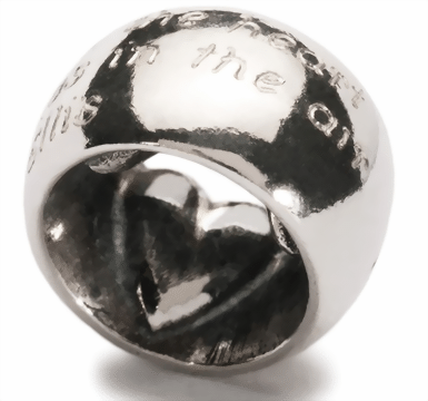 Bild von Trollbeads Liebe im Inneren  mit Gravur TAGBE-50007  