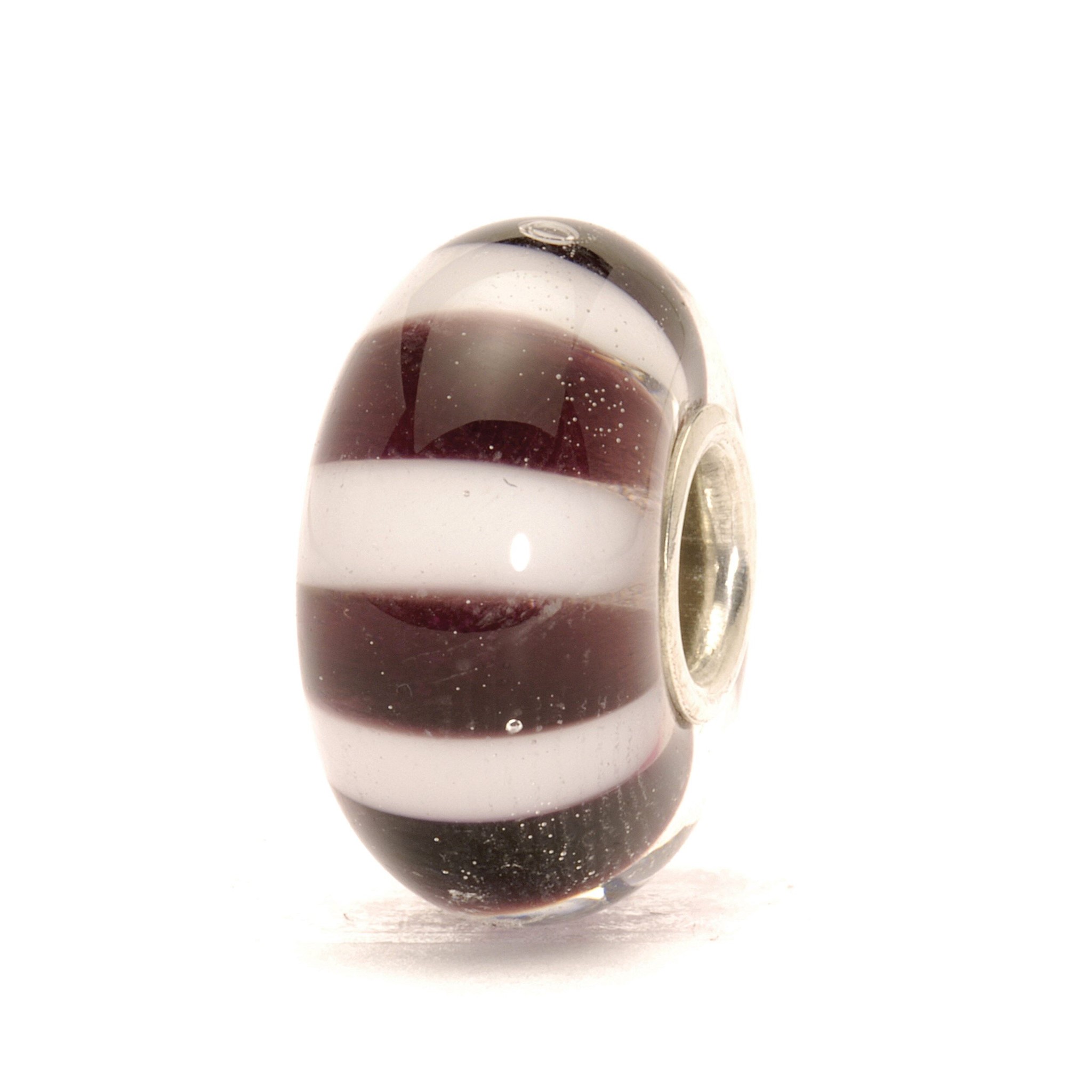 Bild von Trollbeads Schwarz-weiße Streifen TGLBE-10028