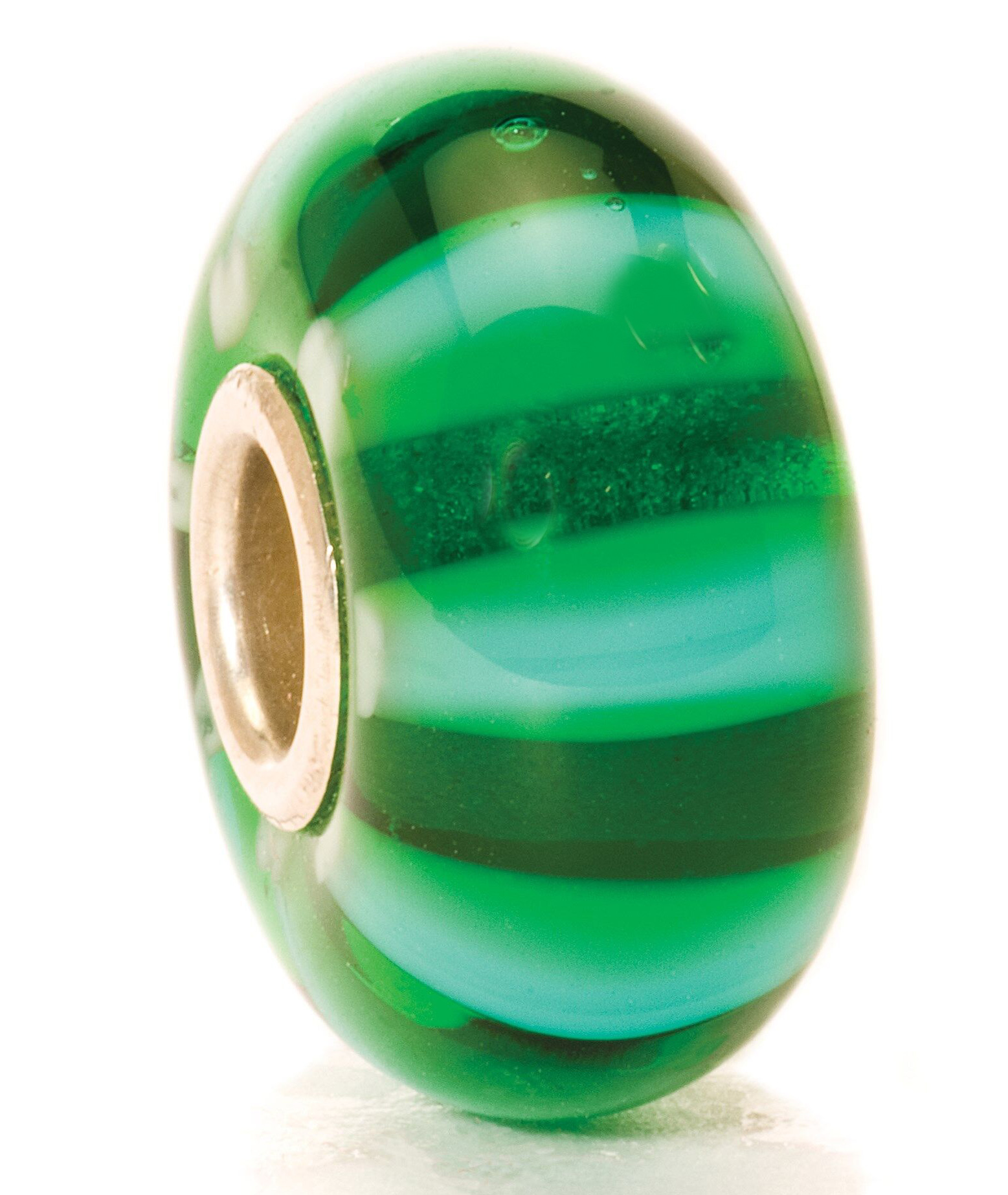 Bild von Trollbeads Grüne Streifen TGLBE-10053