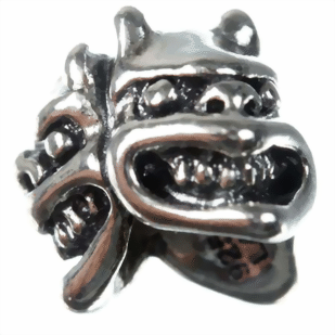 Bild von Trollbeads Silber Bead  Trollbeads Day 2014 drei Gesichter 11533 Retired 