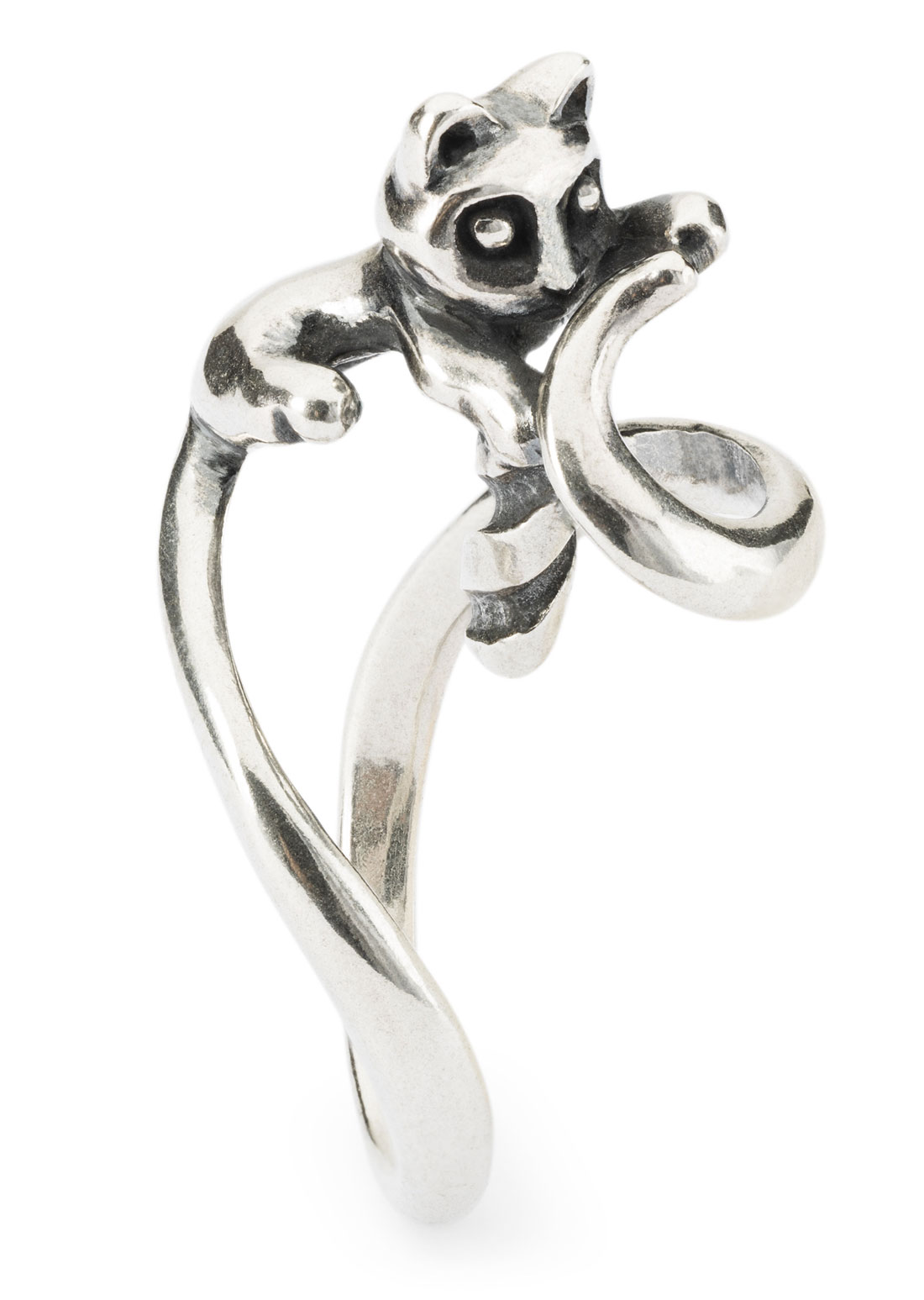 Bild von Kleines Kätzchen Fantasy Ring  TAGRI-00537-00048   (OHNE BEAD)