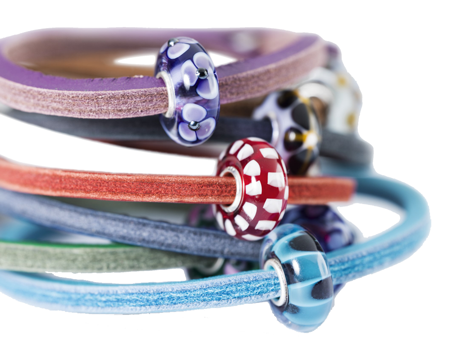 Bild von  Trollbeads Unikat Lederarmband 