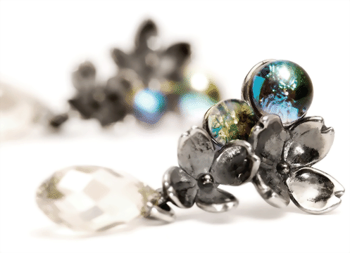 Bild von Trollbeads Ohrring  Ungleiche Blumen TAGEA-00057 