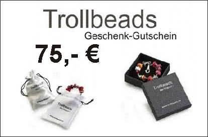 Bild von Trollbeads Geschenk - Gutschein 75,-  €