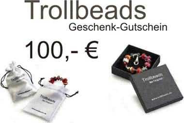 Bild von Trollbeads Geschenk - Gutschein 100,-  €