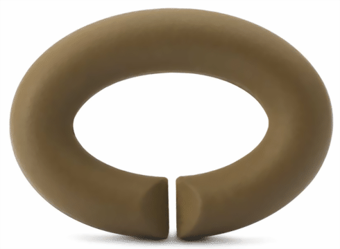 Bild von X Jewellery Kautschuk X, Khaki xrube-0006