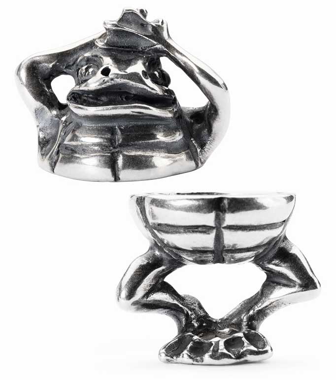 Bild von Trollbeads  Retired Fantasy Anhänger Frosch TAGPE-00037