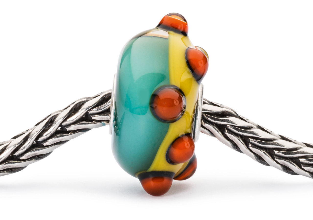 Bild von Trollbeads HOFFNUNGSFROHE MOHNBLUMEN TGLBE-10270 Retired  