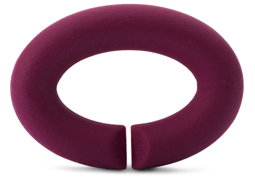 Bild von X Jewellery Kautschuk X,  Aubergine 00008