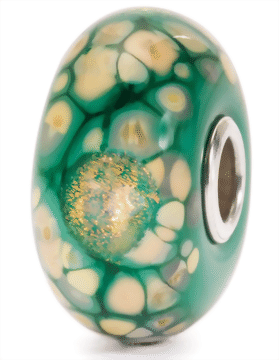 Bild von Trollbeads  Grünes Blumenmosaik   TGLBE-20056 