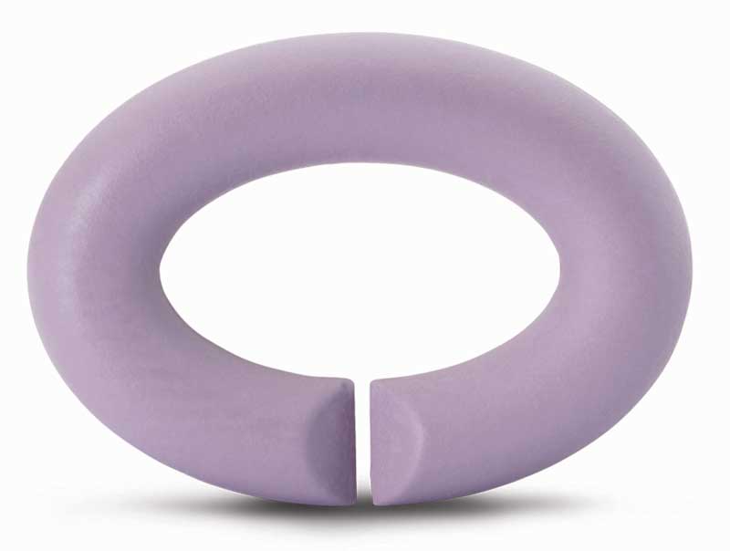 Bild von  X Jewellery Trollbeads Kautschuk Pastell-Violett XRUBE-00009