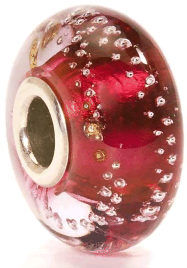 Bild von Trollbeads  Silberne Spur, Pink TGLBE-10240 / 61355 Retired  